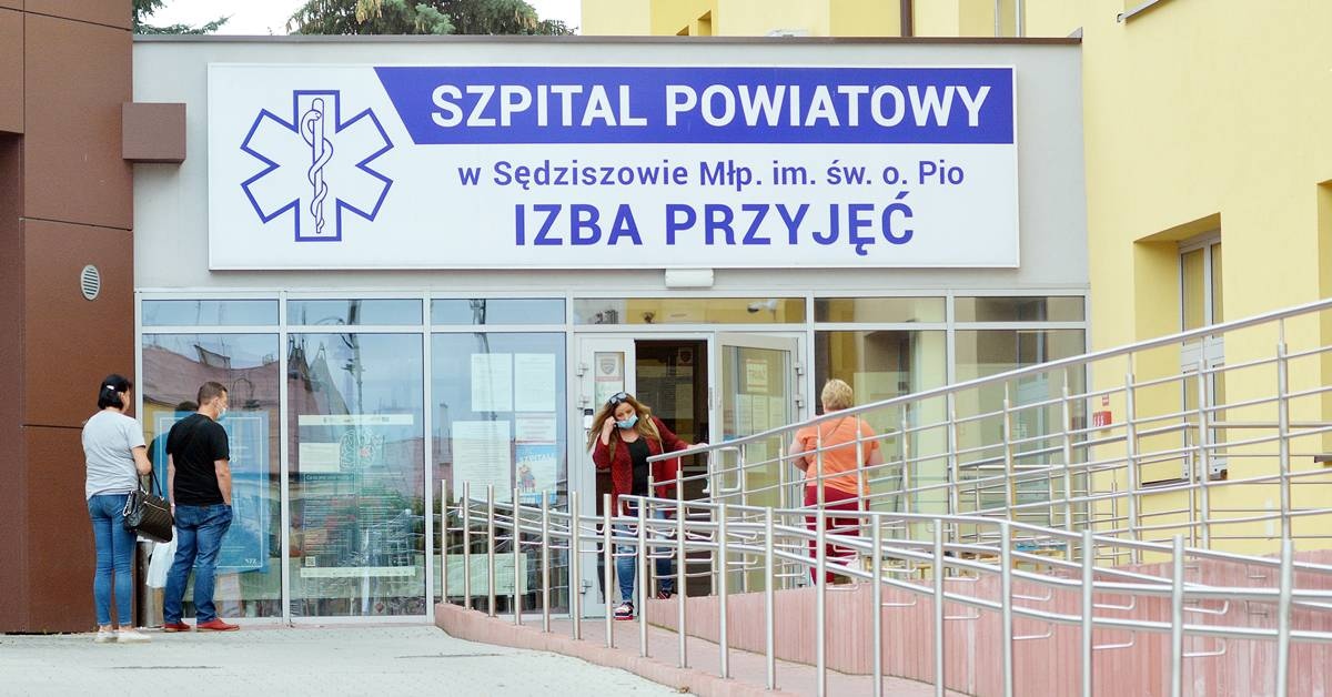Szpital w Sędziszowie z ogniskiem koronawirusa