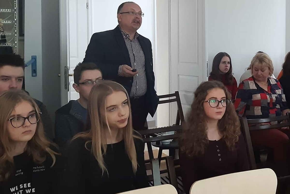 W Kantorówce młodzież słuchała o naszych powstańcach
