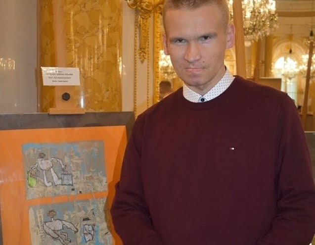Jego rysunek zajął drugie miejsce w Polsce