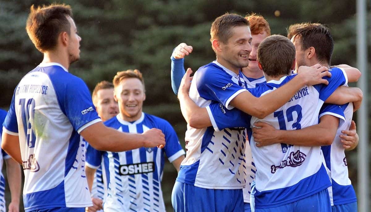 Błękitni Ropczyce - Korona Rzeszów 4:1 - ZDJĘCIA