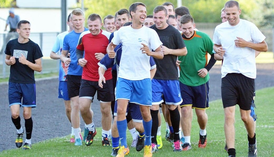 Pierwszy trening Lechii Sędziszów - ZDJĘCIA