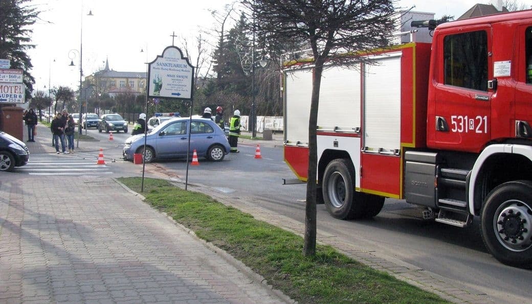 Kolizja na Mickiewicza - ZDJĘCIA