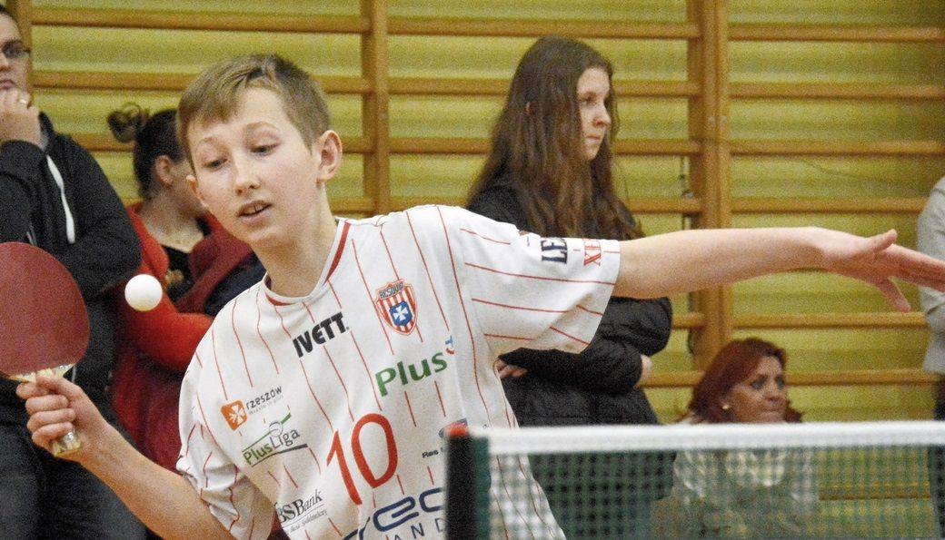 Turniej tenisa stołowego w Sędziszowie - ZDJĘCIA