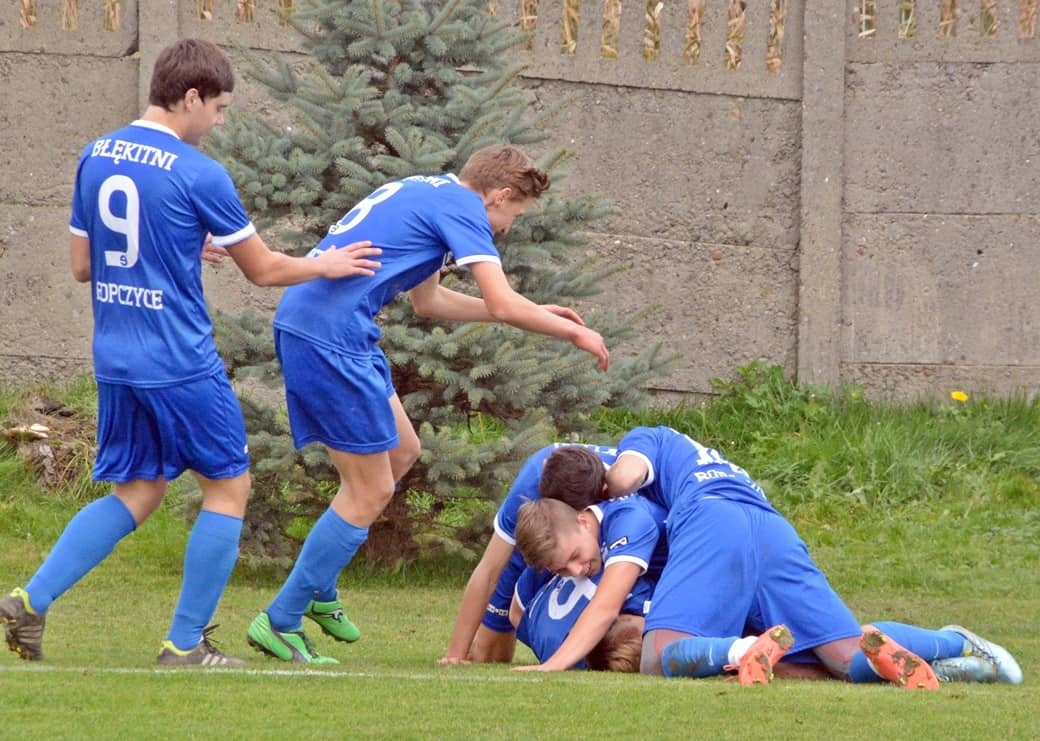 Lechia Sędziszów - Błękitni Ropczyce 1:1 (juniorzy młodsi) - ZDJĘCIA