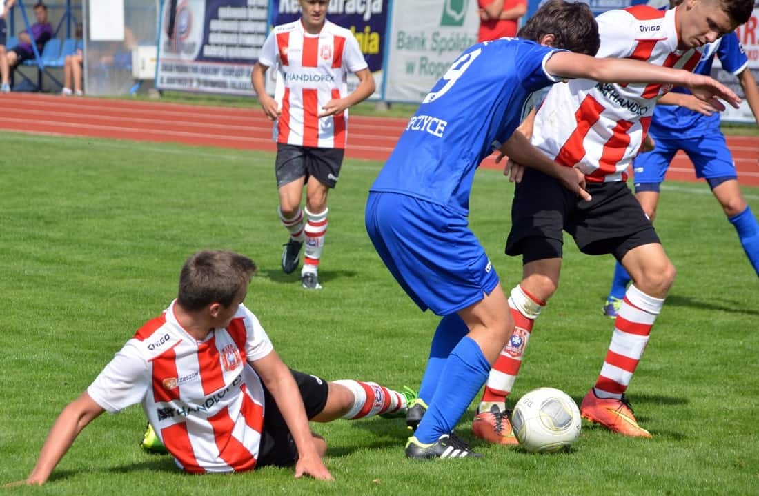 Błękitni Ropczyce - Resovia 1:5 (juniorzy młodsi) - ZDJĘCIA