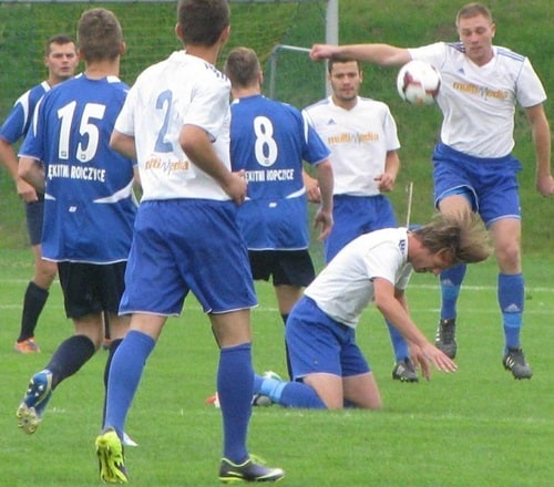 Błękitni Ropczyce - Victoria Czermin 1-1 - galeria ZDJĘĆ
