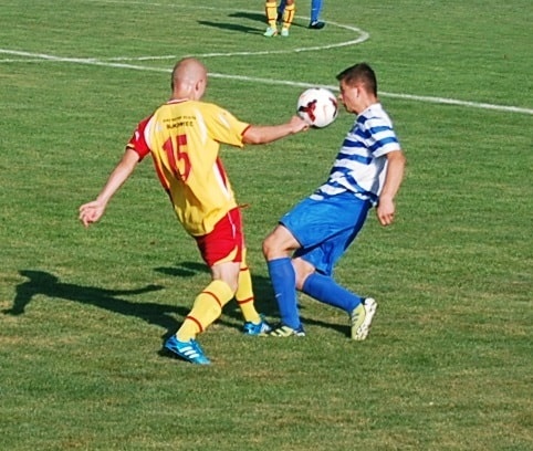 Błękitni Ropczyce - Sokół Kolbuszowa Dolna 4-2 - galeria ZDJĘĆ