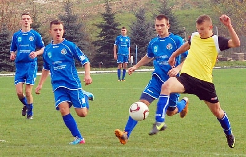 Błękitni Ropczyce – Unia Nowa Sarzyna 4-1 (juniorzy starsi) - galeria ZDJĘĆ