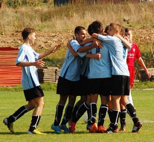 Błękitni Ropczyce - Ekoball Sanok 3-0 (juniorzy starsi)  - galeria ZDJĘĆ