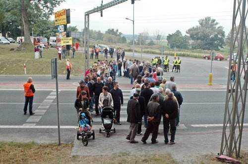 Druga blokada skrzyżowania - galeria ZDJĘĆ