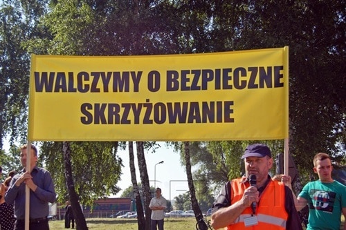 Blokada na czwórce - galeria ZDJĘĆ
