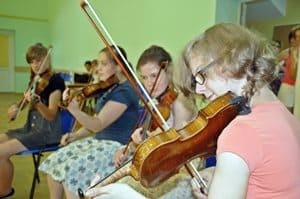Warsztaty skrzypków rozpoczęły Festiwal Galicja - galeria ZDJĘĆ