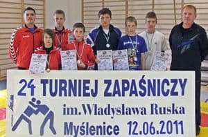 Zapaśnicy klubów z Lubziny i Skrzyszowa na podium w Małopolsce