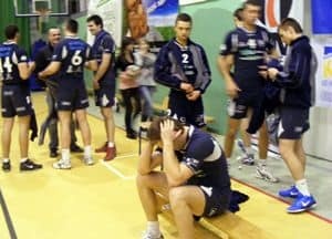 Błękitni przegrali z KU AZS Politechnika - galeria ZDJĘĆ