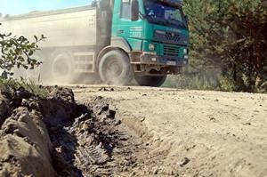 Budują autostradę, ale łamią przepisy