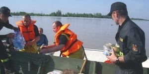 Nasi strażacy pomagają  pod Tarnobrzegiem i koło Mielca
