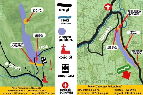 Połowa mieszkańców  Zagorzyc jest za polderami