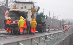 Wysepki w Lubzinie jeszcze w kwietniu