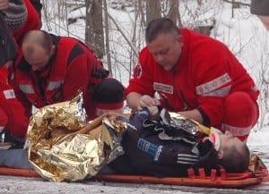 Ośmiu rannych, mają złamania i potłuczenia - galeria ZDJĘĆ