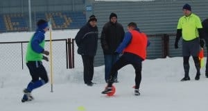 Podkarpackie gry kontrolne.Lechia pokonała Błękitnych w zimowym sparingu! - galeria ZDJĘĆ