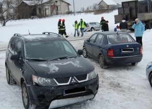 Asesor spowodował wypadek?