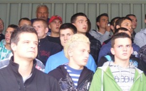 Kibice z powiatu oglądali porażkę Lecha - galeria ZDJĘĆ