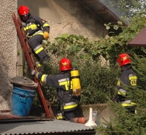 Pożar w Sędziszowie  - galeria ZDJĘĆ i relacja VIDEO