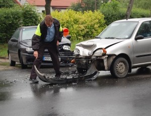 Stłuczki na zakończenie maja