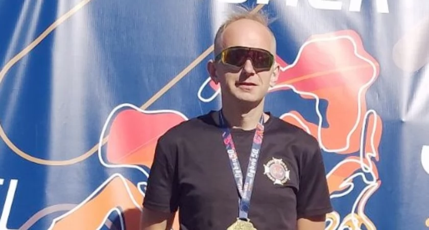 Druh Damian Piecuch z Kozodrzy biegł z rekordzistą maratonu