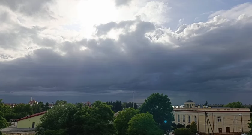 W sobotę 80 procent szans na burze w naszym powiecie
