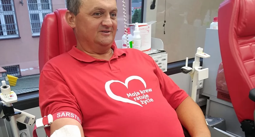 Wakacyjna akcja krwiodawstwa w Wielopolu Skrzyńskim. Zgłosiło się 24 osoby