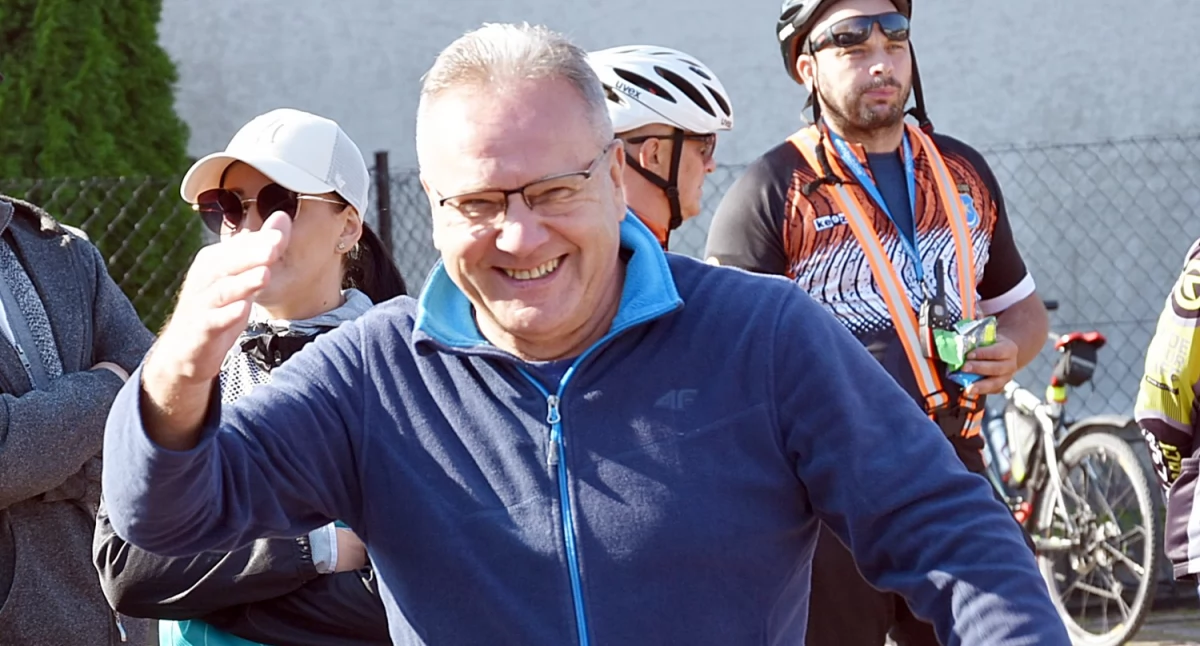 Rekordowa liczba uczestników podczas rajdu rowerowego