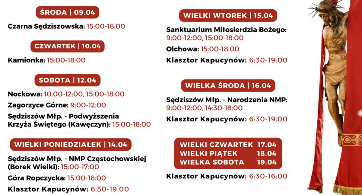 Spowiedź wielkopostna 2025