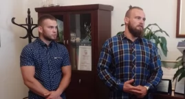Mistrzowie Polski w sumo z Zagorzyc i Szkodnej dostali nagrody od burmistrza Kmiecia