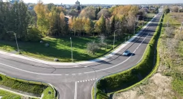 Zdjęcie przedstawia: Północna obwodnica w Sędziszowie Małopolskim oddana do użytku