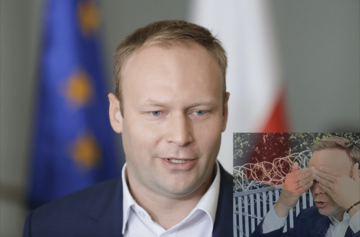 Mastalerek i jego dziwne miny. Widzowie w szoku po tym co pokazał