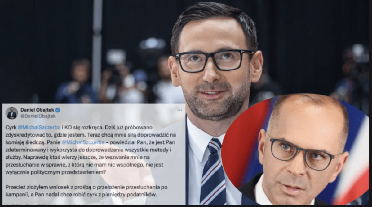 Daniel Obajtek zatrzymany do piątku. Jest wniosek o doprowadzenie na przesłuchanie