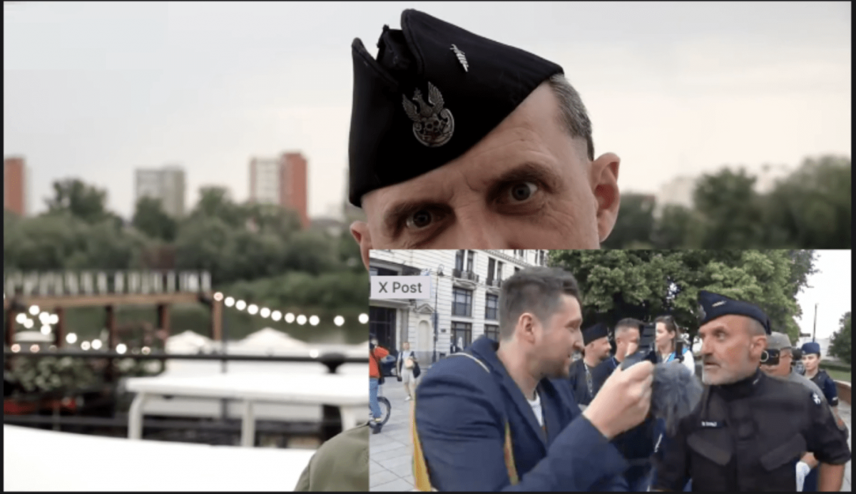 Bandyta Wojciech Olszański zaatakował dziennikarza. 