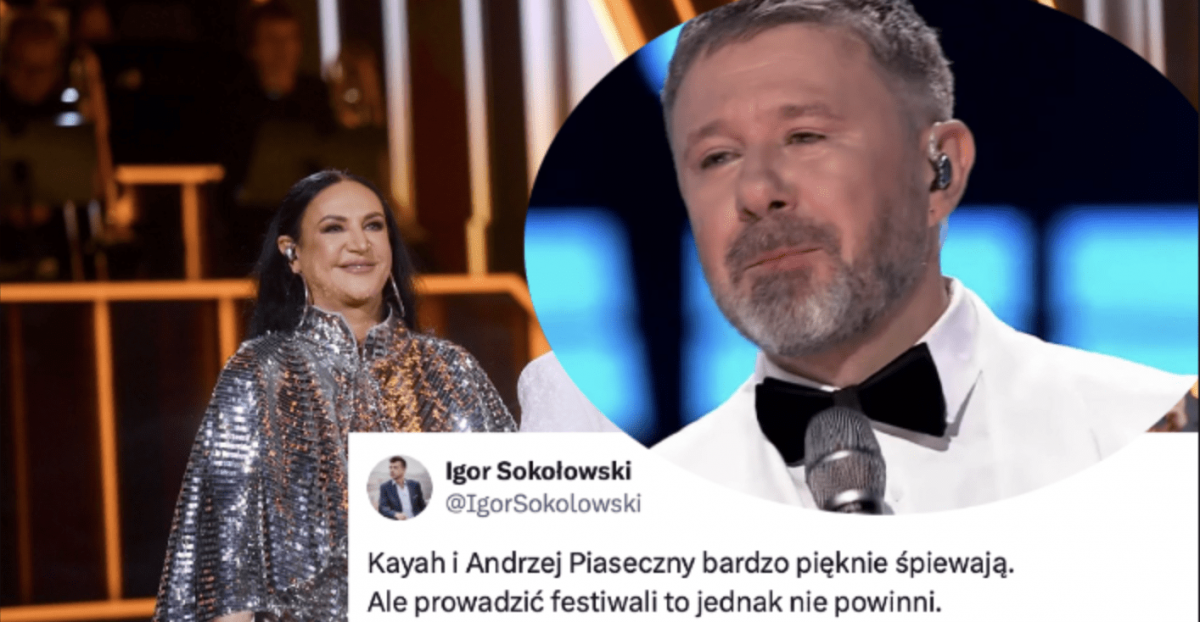 Kayah i Andrzej Piaseczny w ogniu krytyki na scenie w Opolu. Igor Sokołowski komentuje