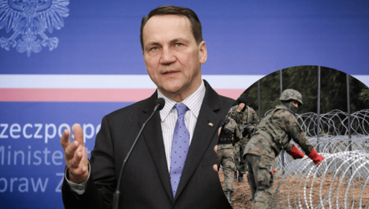Rosjanie uderzyli w Polskę. Radosław Sikorski komentuje atak hybrydowy