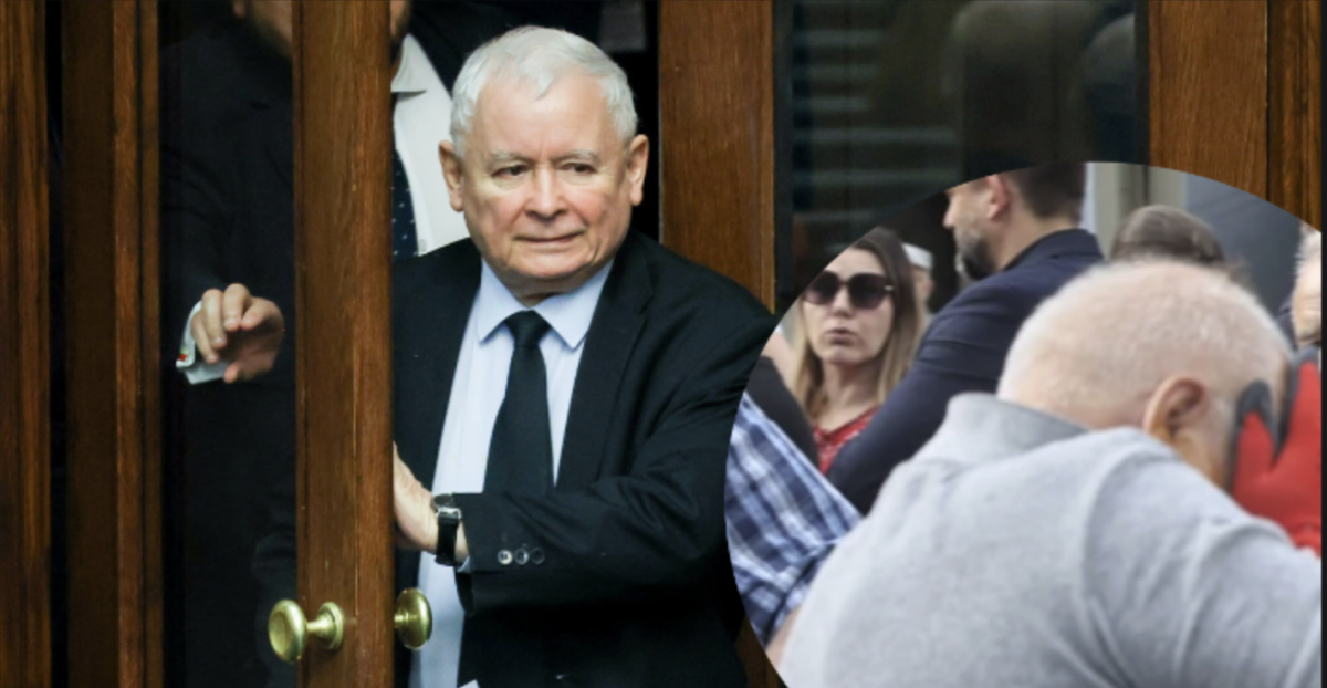 Wyborca PiS zaatakował gazem na spotkaniu z Kaczyńskim. Poszkodowany senior komentuje