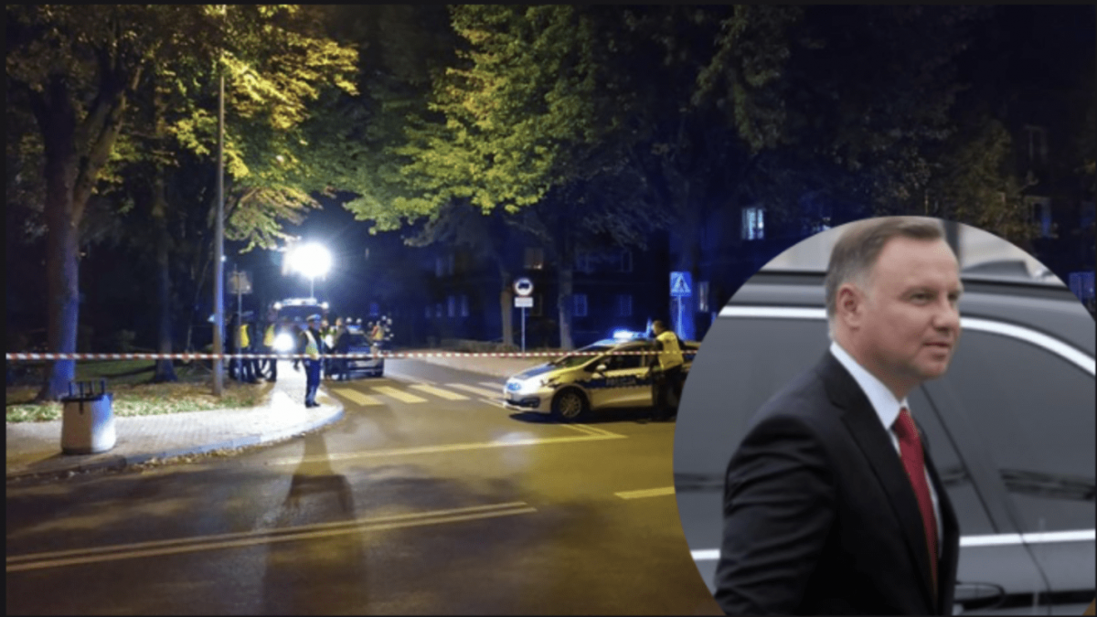 Andrzej Duda zaatakowany petardą. Pijany mężczyzna rzucił ładunek w kolumnę prezydencką