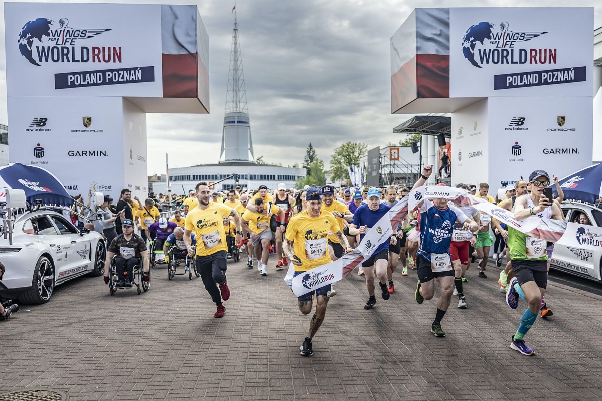 Wings for Life pakiety startowe 2025. Dariusz Nożyński wygrywa