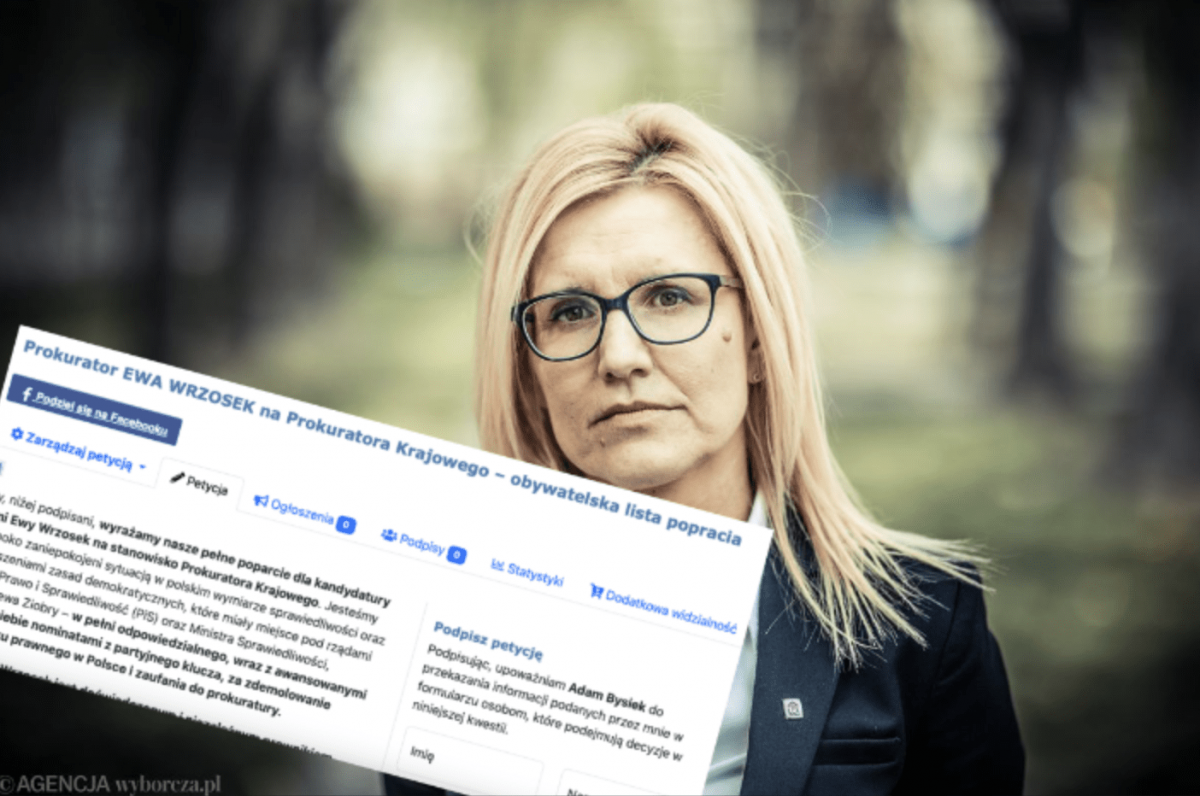 Ewa Wrzosek na Prokuratora Krajowego – podpisz petycję obywatelską