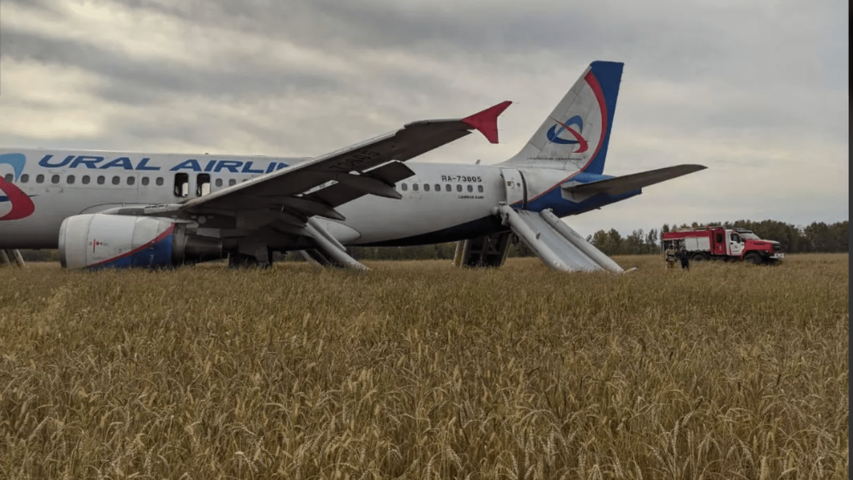 Awaryjne lądowanie samolotu! Na pokładzie 159 osób