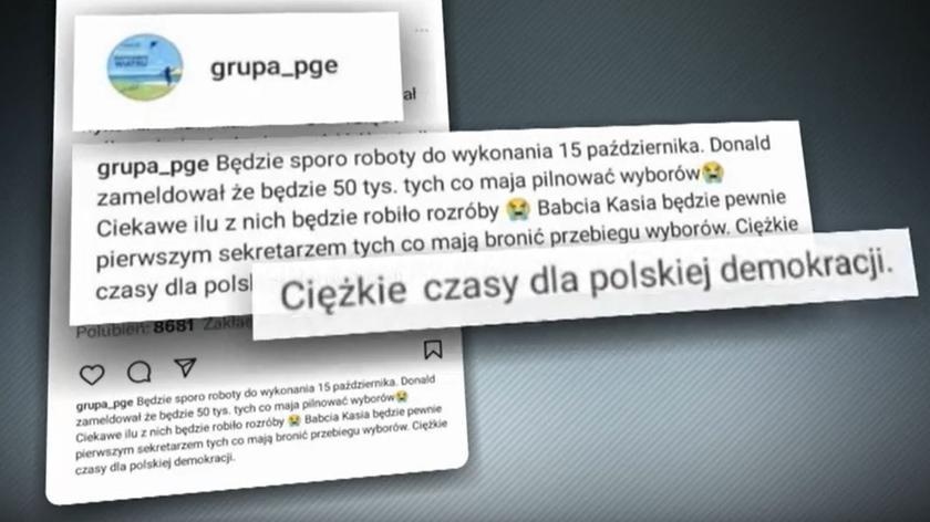 Tajemniczy post na profilu PGE, to podobno 