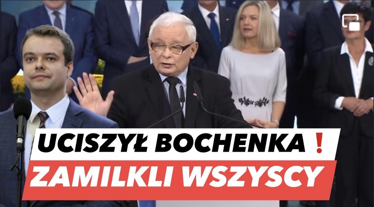 Bochenka zatkało - prezes PiS uciszył go znienacka [VIDEO]