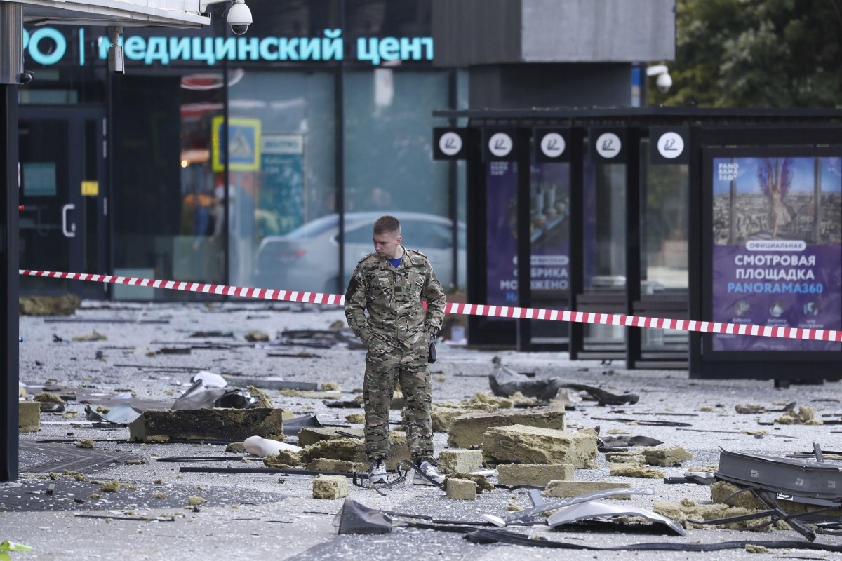 Atak dronów na Moskwę. Zamknięto kluczowe lotnisko