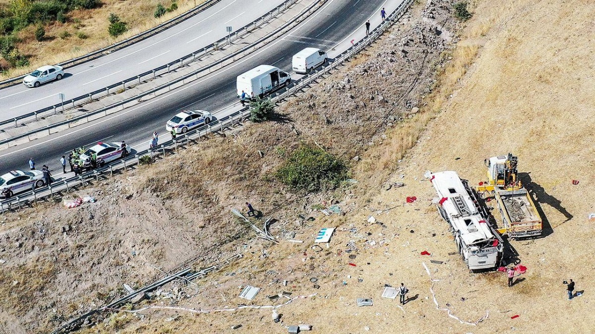 Turcja: tragiczny wypadek autobusu. 12 ofiar śmiertelnych