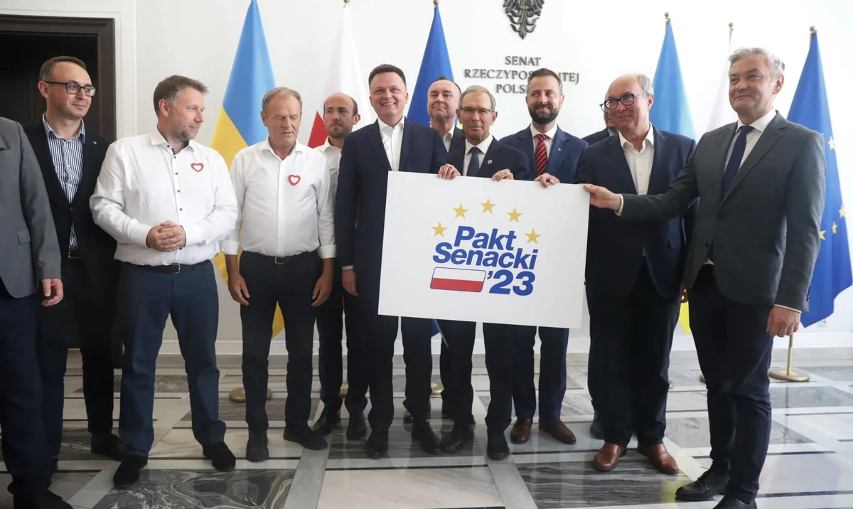 Pakt senacki - opozycja przedstawiła kandydatów